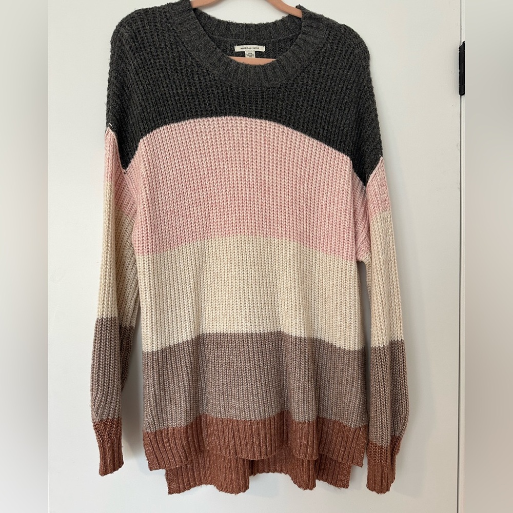 American Eagle Outfitters Multicolor Striped Sweater